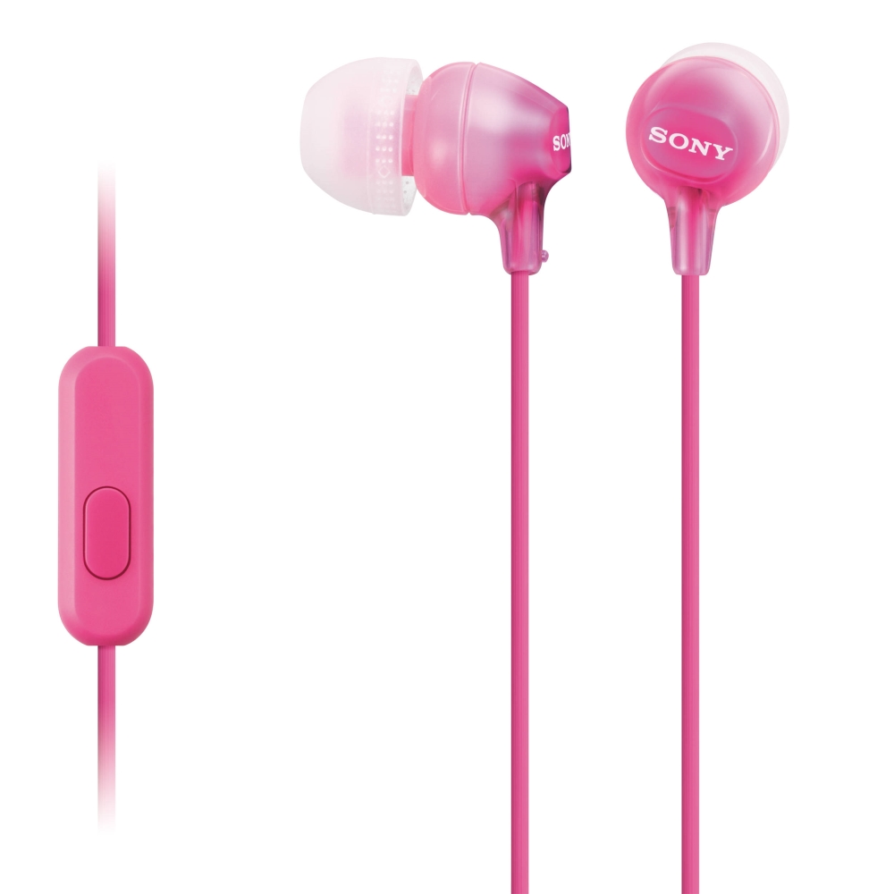 Headsets sony mdr-ex15ap pink