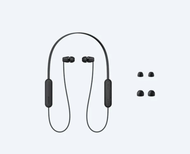 Слушалки Sony WI-C100, black