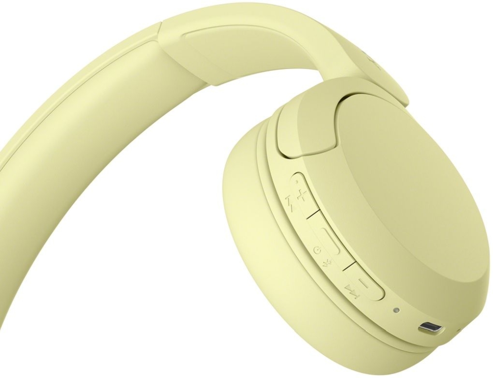 Headsets Sony WH-CH520, yellow