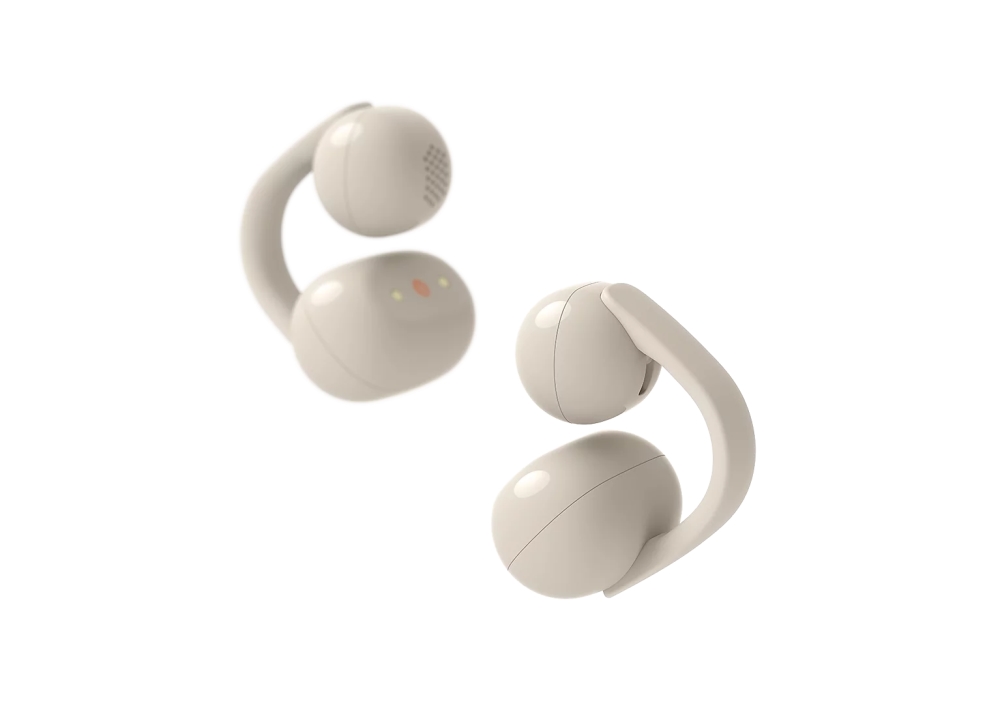 Sony LinkBuds Clip WF‑LC900 TWS Open‑ear Earbuds Greige