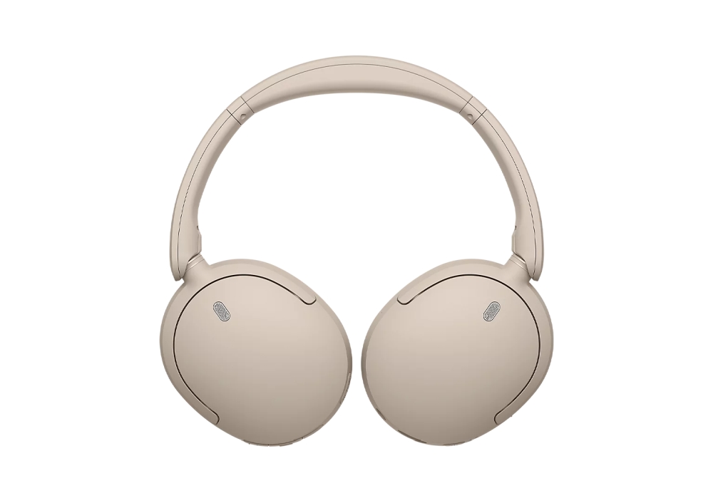 Безжични слушалки Sony WH‑CH730N, кремави