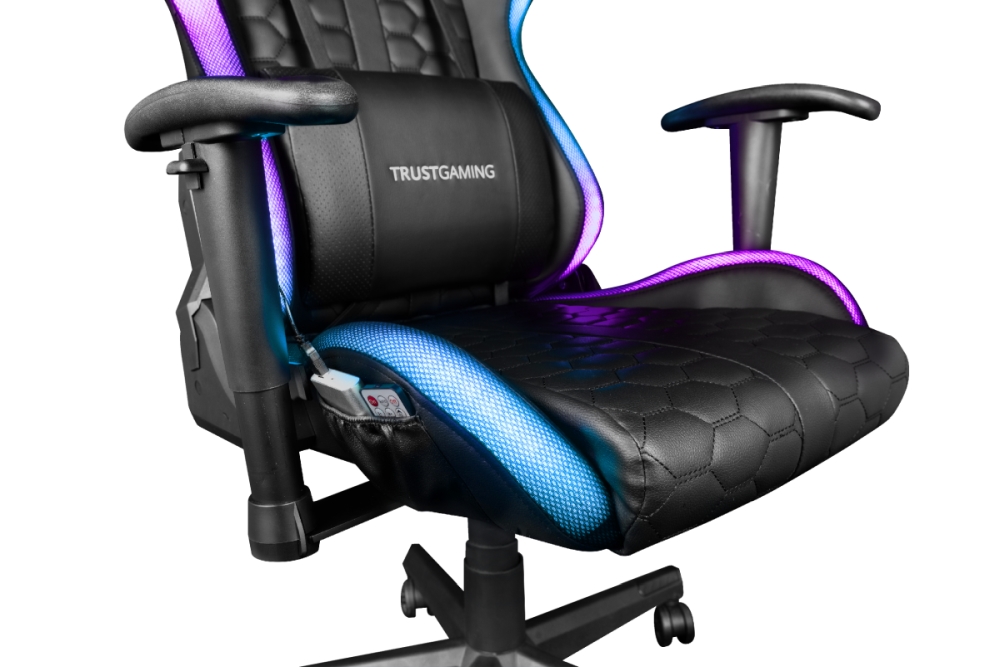 Gaming chair trust gxt 716 rizza rgb led