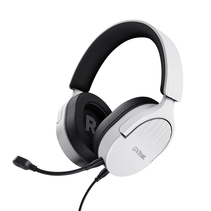 Gaming headsets TRUST GXT489 Fayzo White