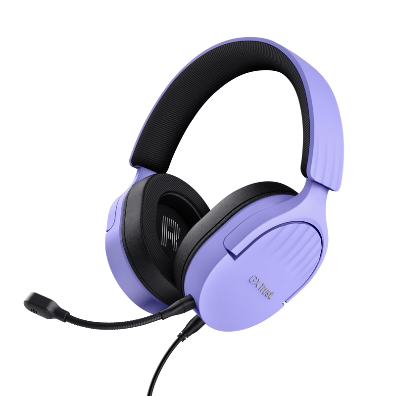 Gaming headsets TRUST GXT489 Fayzo Purple