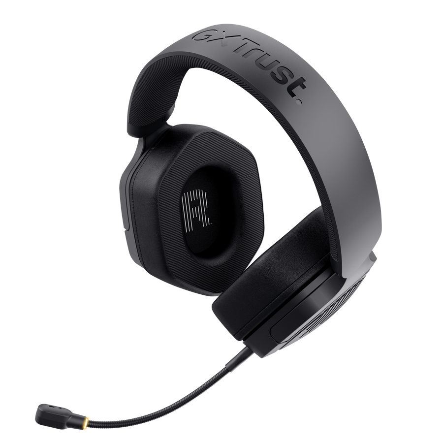 Gaming TRUST GXT 493 Carus безжичен мултиплатформен хедсет - черен