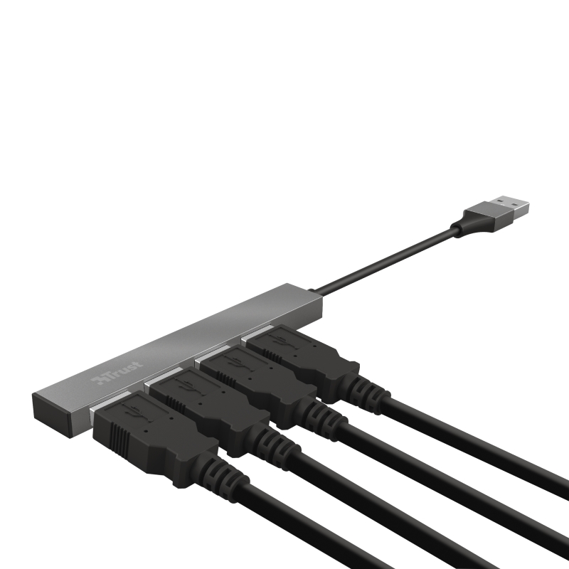 USB хъб TRUST Halyx 4-Portmini USB Hub