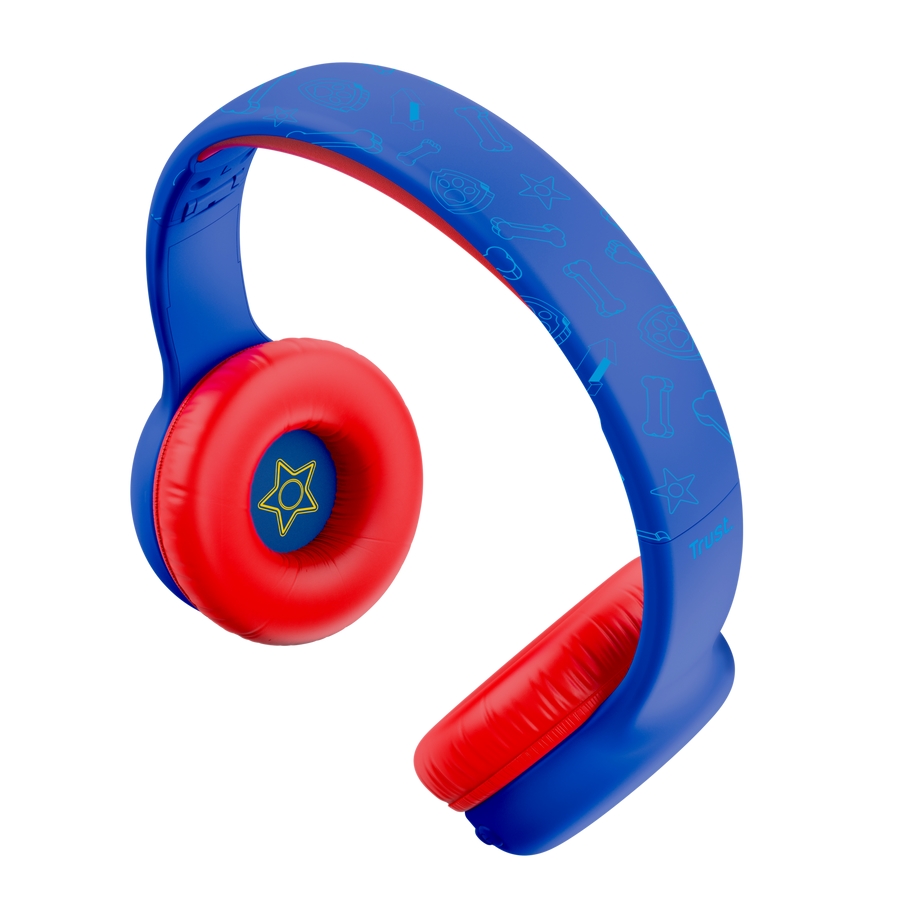 Слушалки Trust Nouna Wireless Paw Patrol, сини детски слушалкиimage.jpg