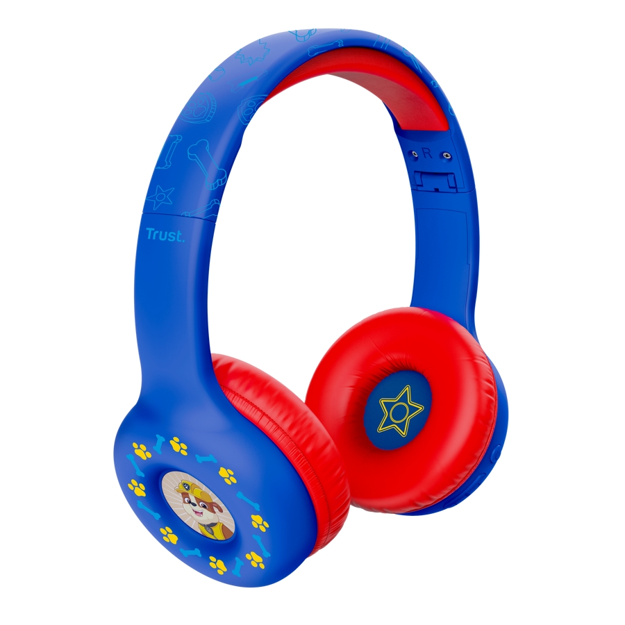Слушалки Trust Nouna Wireless Paw Patrol, сини детски слушалкиimage.jpg
