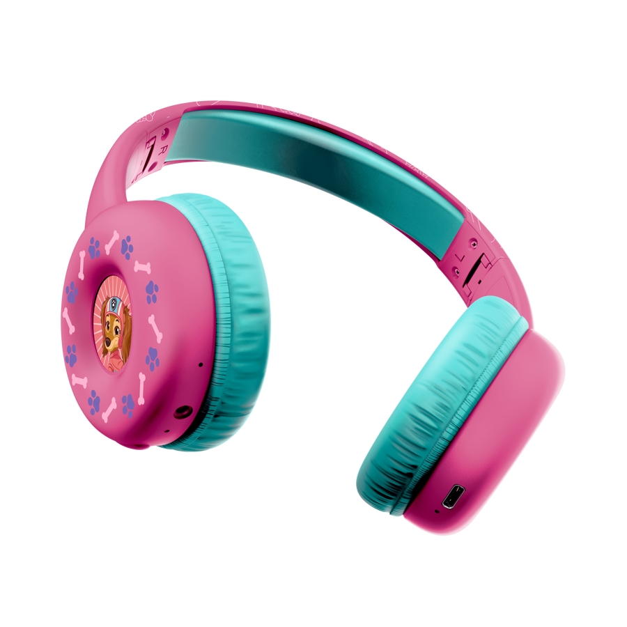 Headphones Trust Nouna Wireless Paw Patrol, pink kids headphonesimage.jpg