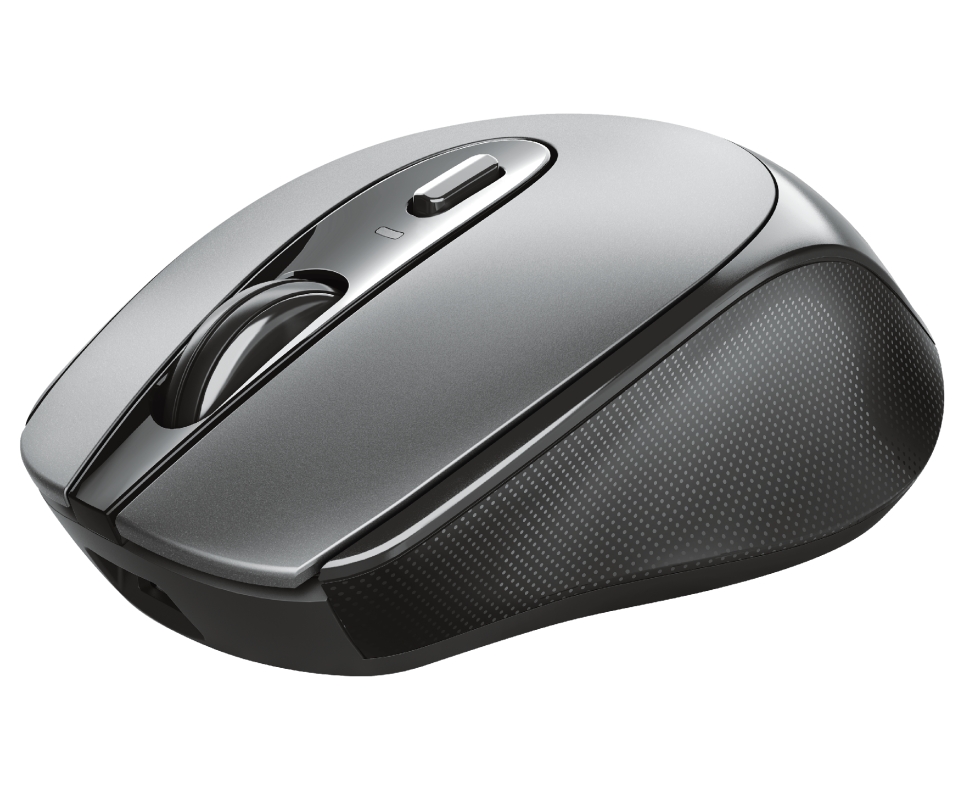 Wireless mouse trust zaya rechargeable black