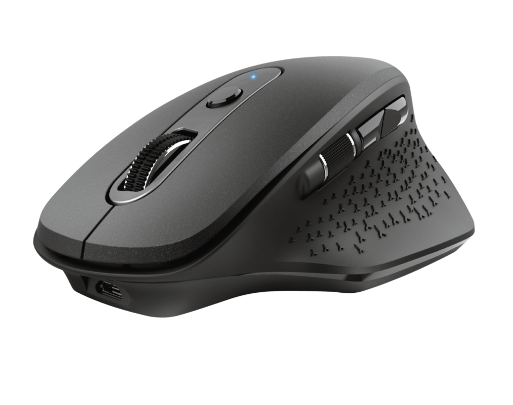 Wireless mouse trust ozaa rechargeable black