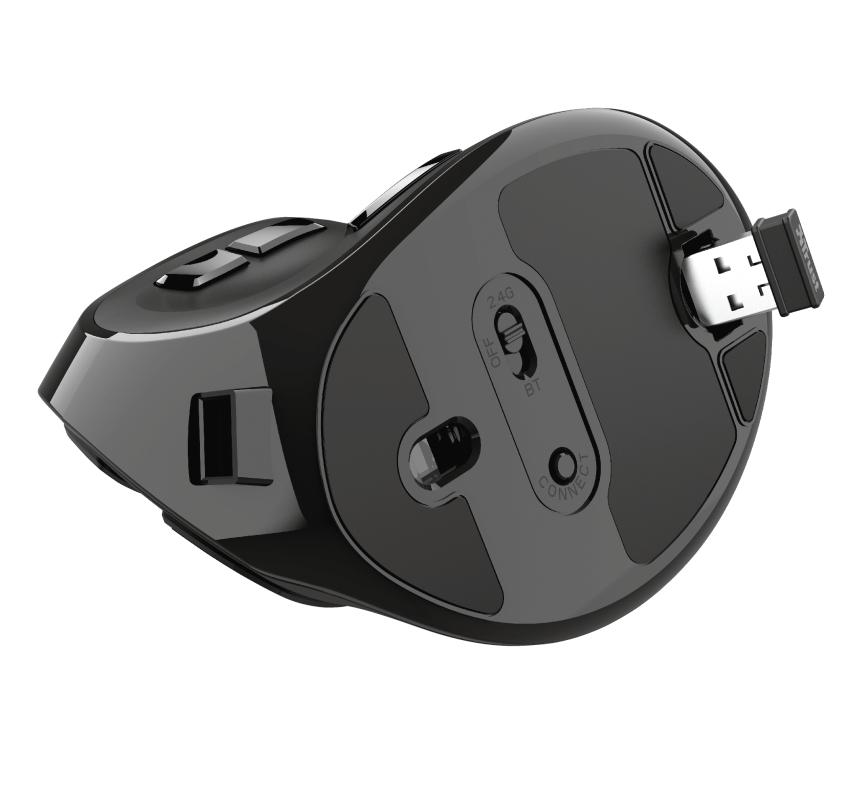 Wireless mouse trust voxx ergonomic rechargeable