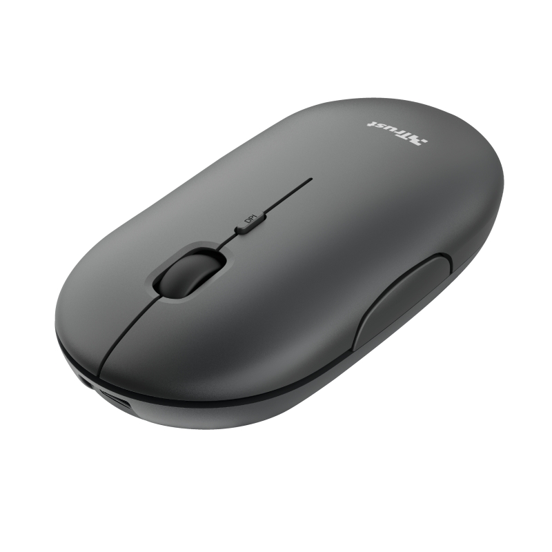 Wireless mouse trust puck bt rechargeable black