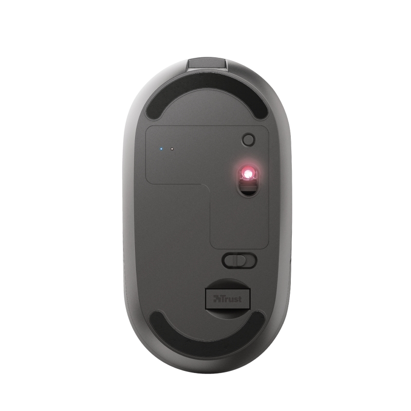 Wireless mouse trust puck bt rechargeable black