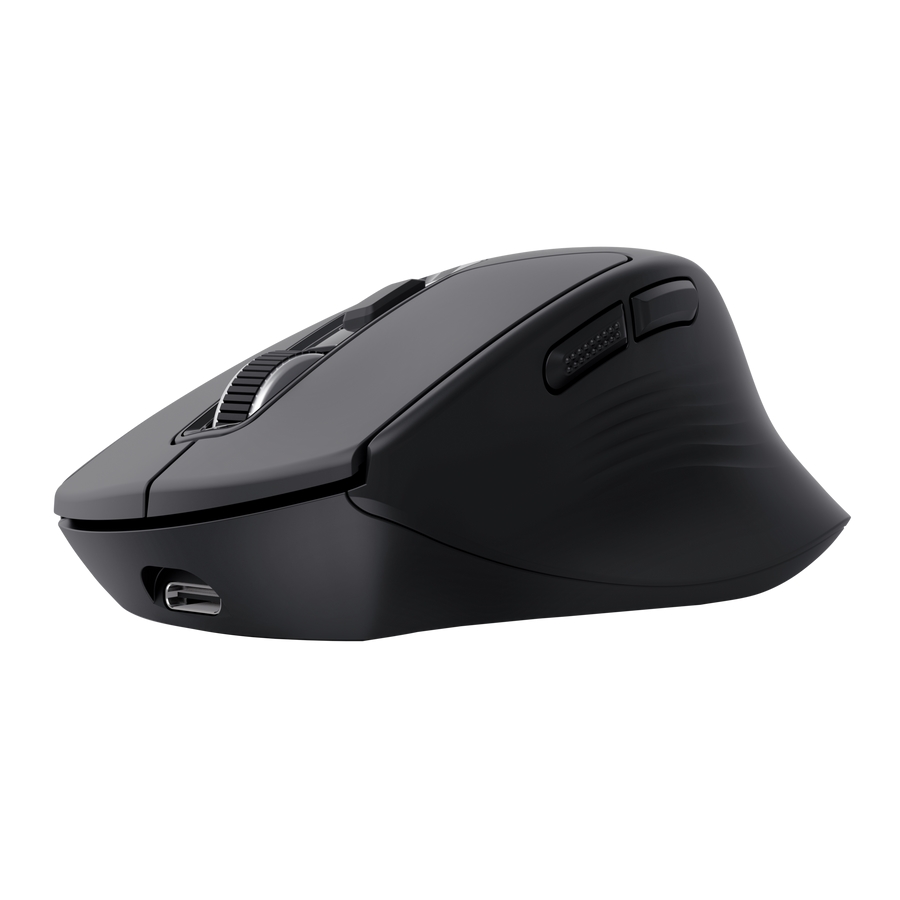 Мишка Trust Niven Comfort Multi-Wireless, черна