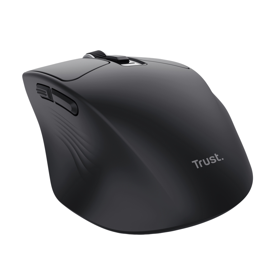 Мишка Trust Niven Comfort Multi-Wireless, черна