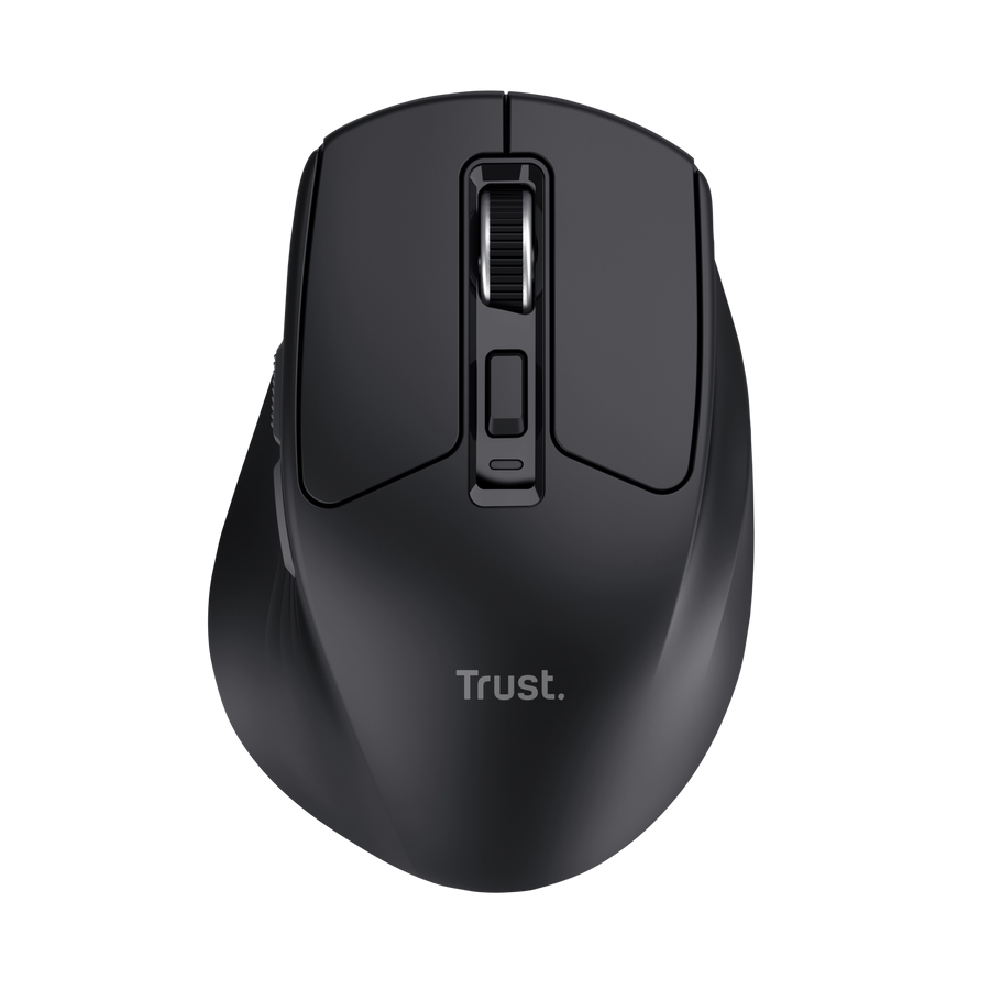 Мишка Trust Niven Comfort Multi-Wireless, черна