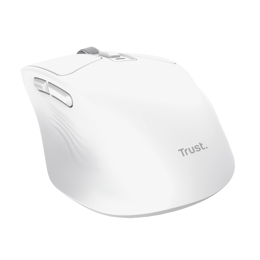 Mouse Trust Niven Comfort Multi-Wireless, white