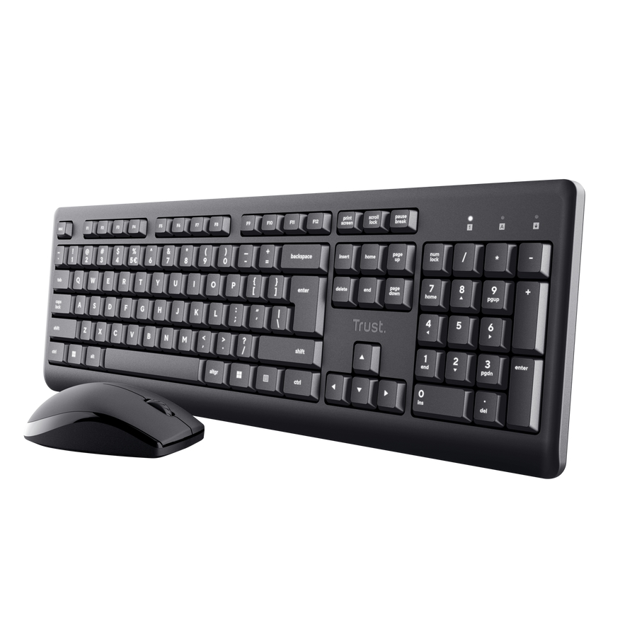 Клавиатура TRUST Primo Wireless Deskset US
