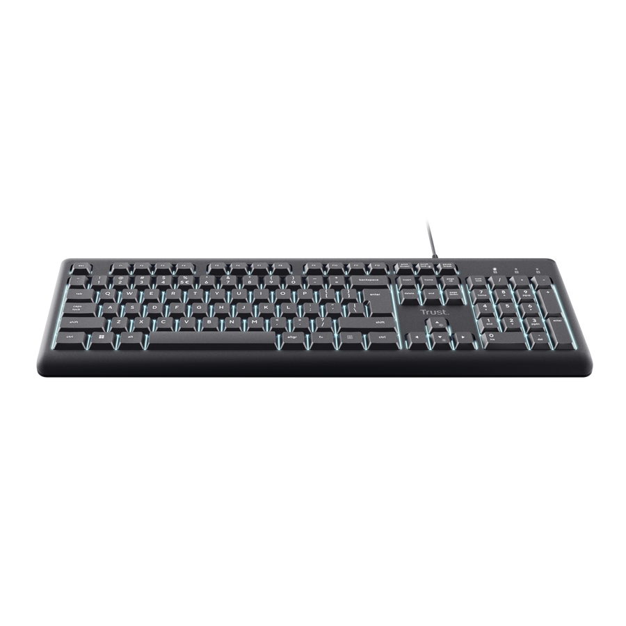 Клавиатура TRUST Primo Illuminated Keyboard BG
