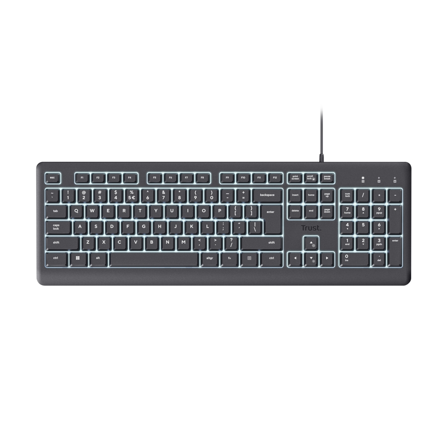 Клавиатура TRUST Primo Illuminated Keyboard BG