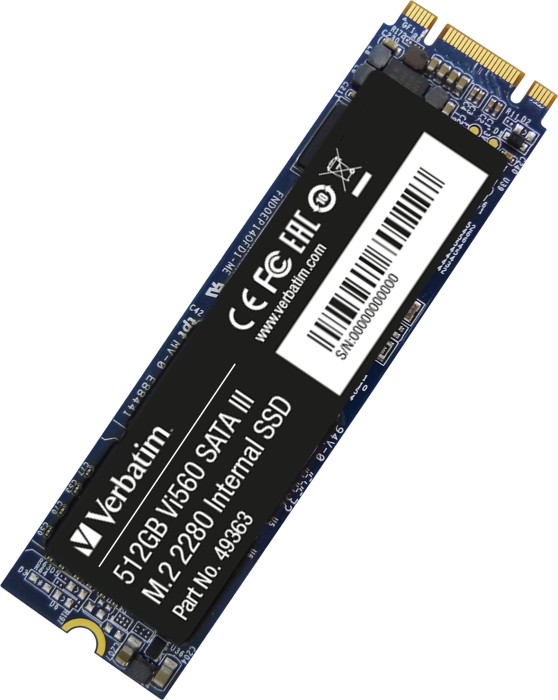 Външен SSD Verbatim Vi560 S3 M.2 SSD 512GB