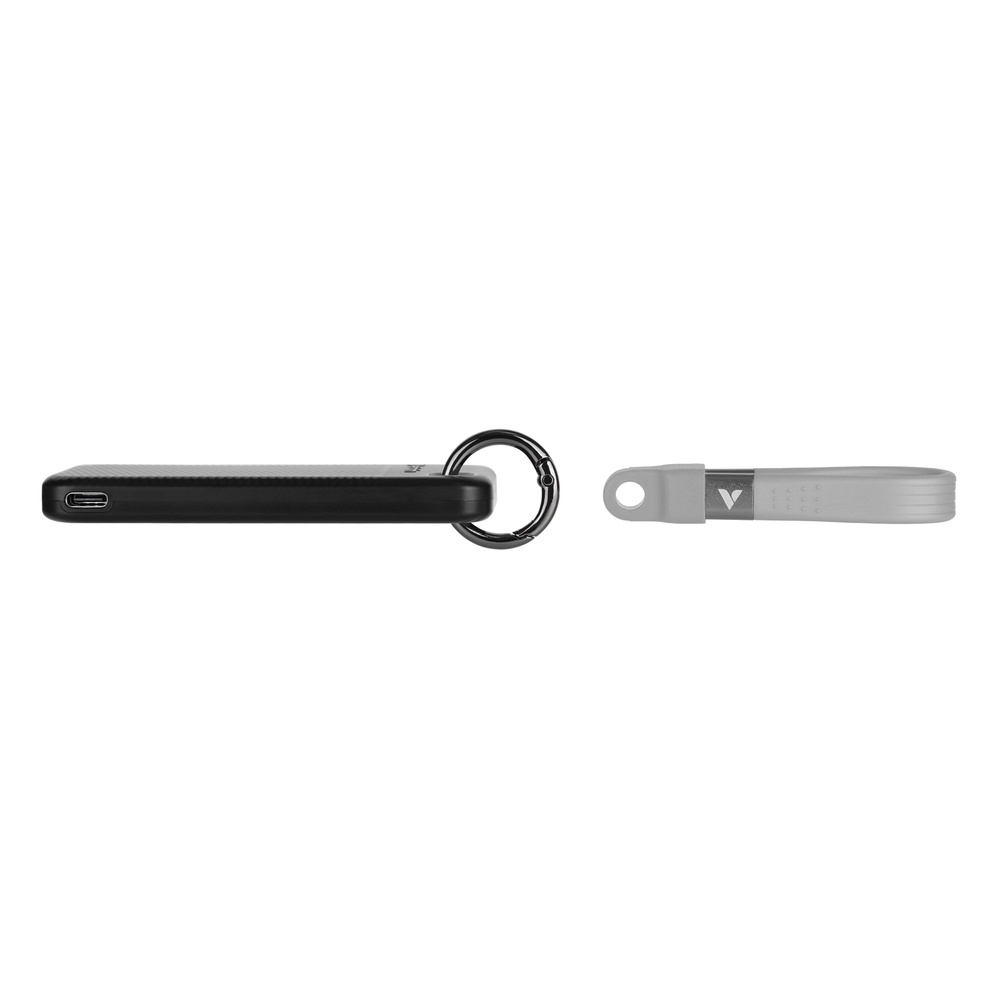 Твърд диск SSD Verbatim Pocket SSD USB 3.2 Gen 2 1TB Black/Grey