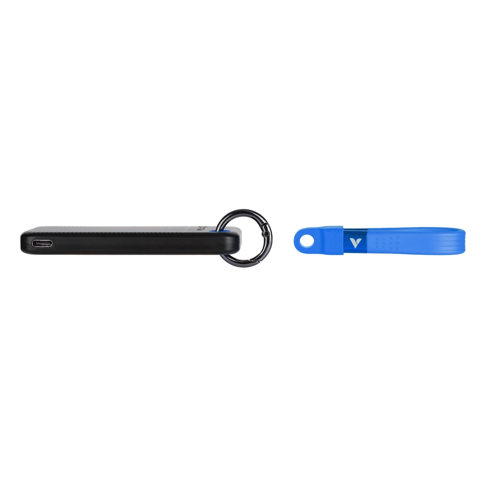 Твърд диск SSD Verbatim Pocket SSD USB 3.2 Gen 2 1TB Black/Blue