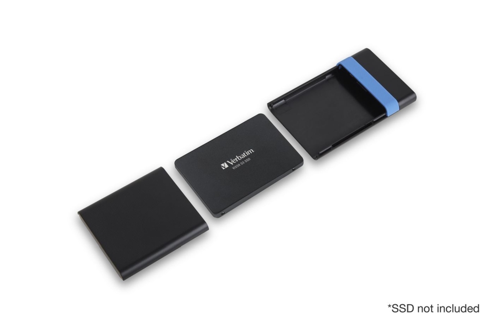 Външен SSD Verbatim STORE N GO Enclosure Kit 2.5 USB 3.2 Gen1