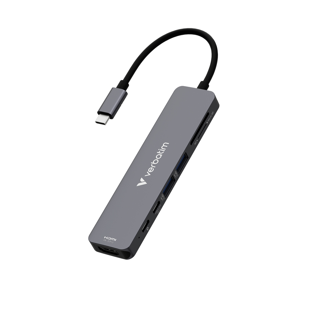 Verbatim USB-C Essentials Multiport Hub 7 порта