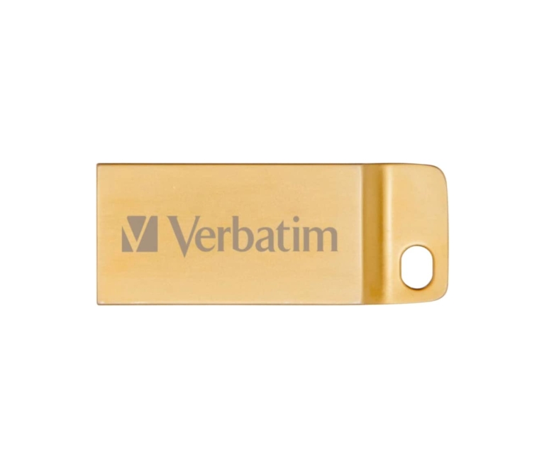 USB памет Verbatim Metal Executive 64GB USB 3.0 Gold
