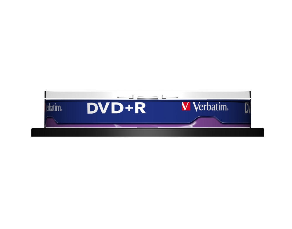 Дискове Verbatim DVD+R AZO 4.7GB 16X MATT SILVER SURFACE (10 PACK)