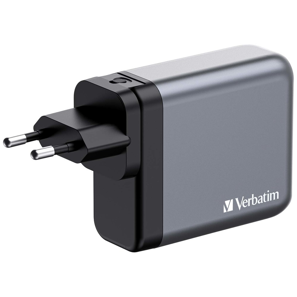 Power supply устройство Verbatim GNC-140 GaN 4 Port 140W USB A/C