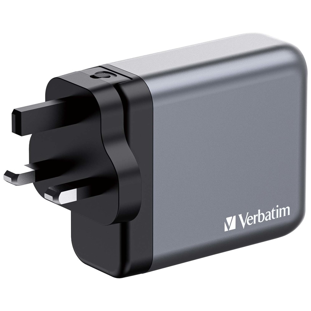 Power supply устройство Verbatim GNC-140 GaN 4 Port 140W USB A/C