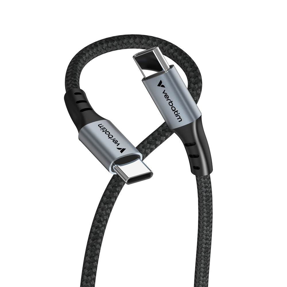 Cable Verbatim Sync & Charge USB C to USB C 100W 120 cm