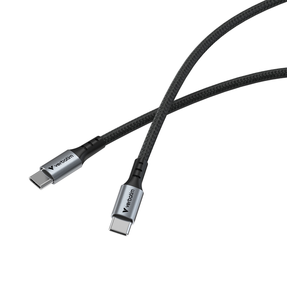 Cable Verbatim Sync & Charge USB C to USB C 100W 120 cm