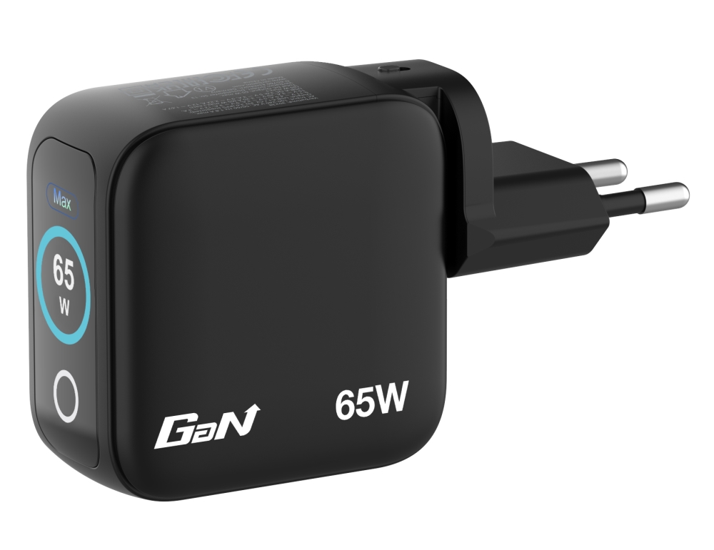 SSD Verbatim Mini GaN зарядно 65W с дисплей