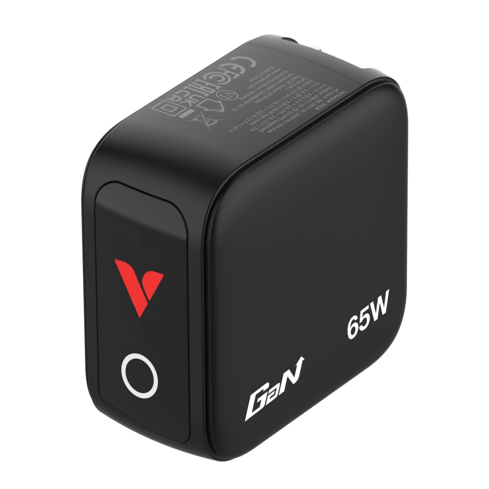 SSD Verbatim Mini GaN зарядно 65W с дисплей