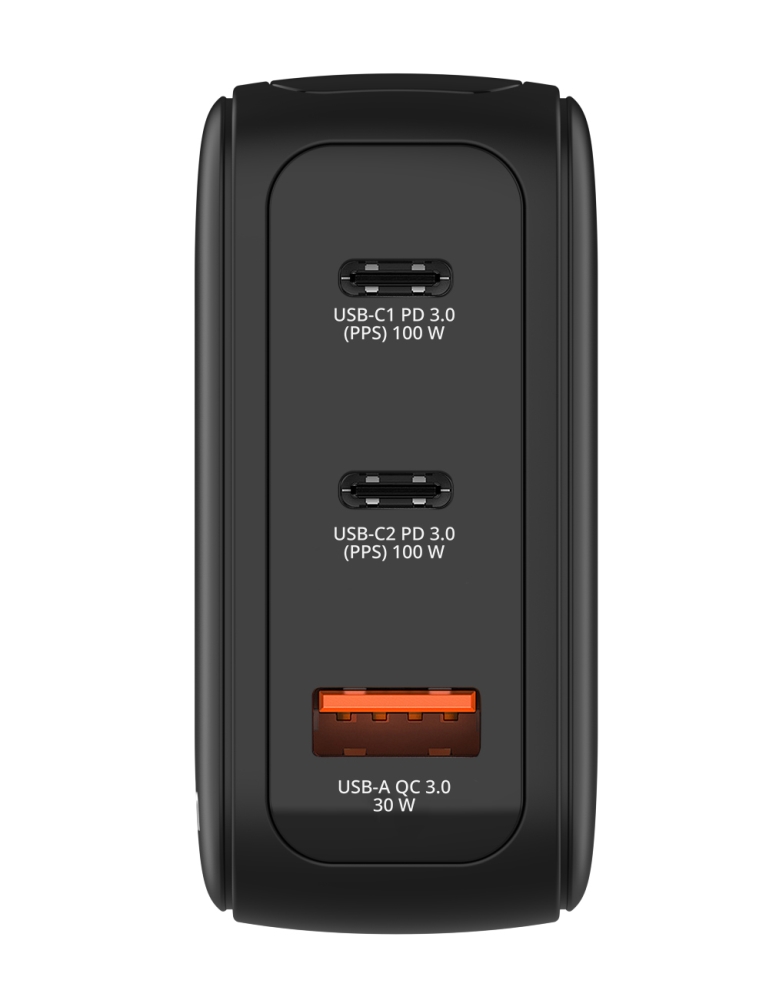 SSD Verbatim Mini GaN зарядно 100W с дисплей