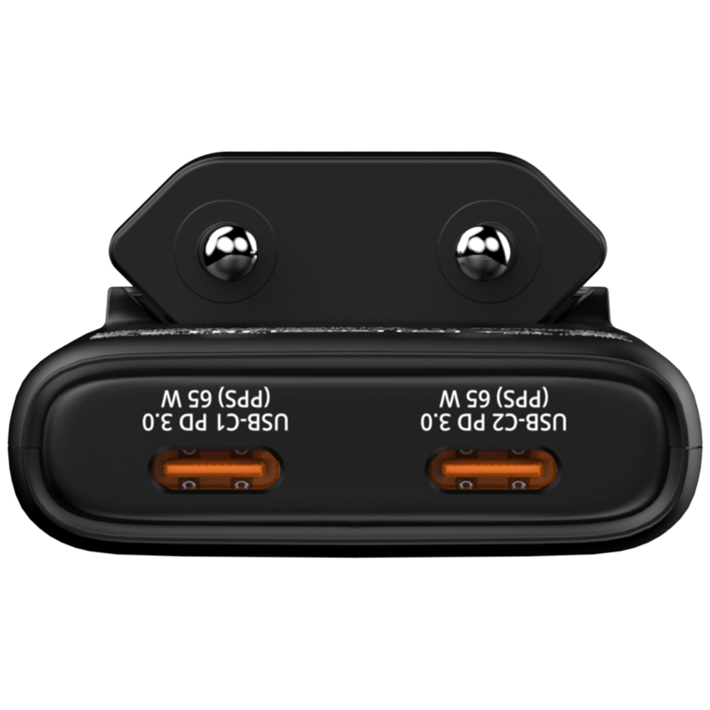 SSD Verbatim Fold n Go GaN Charger 65W EU plug Black