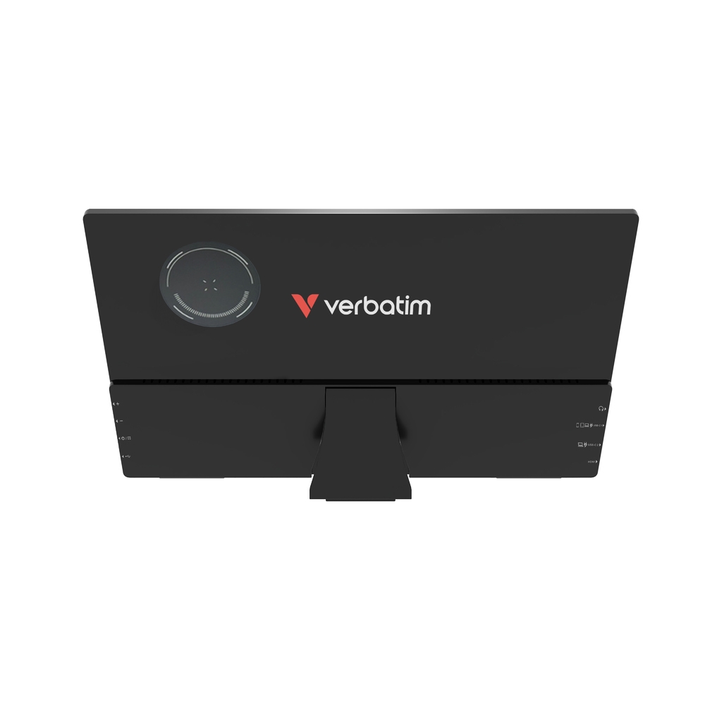 Verbatim Portable 14 FHD Touch Monitor with Wireless Power Supply and 5000mAh Power Bank