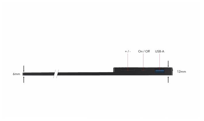 Монитор Verbatim PMT-15 4K Portable Touchscreen 15.6 4K Ultra HD