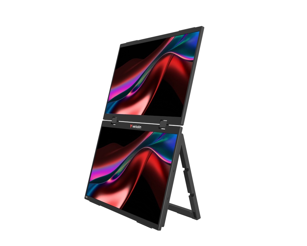 Монитор Verbatim Portable 15.6 Dual Monitor Essentials