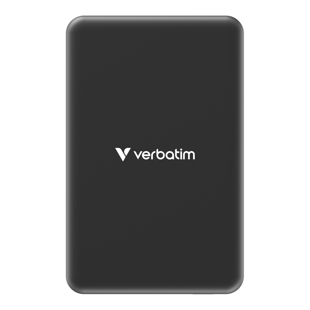 Verbatim Charge n Go Essentials Power Bank Magnetic Wireless 10000mAh Black