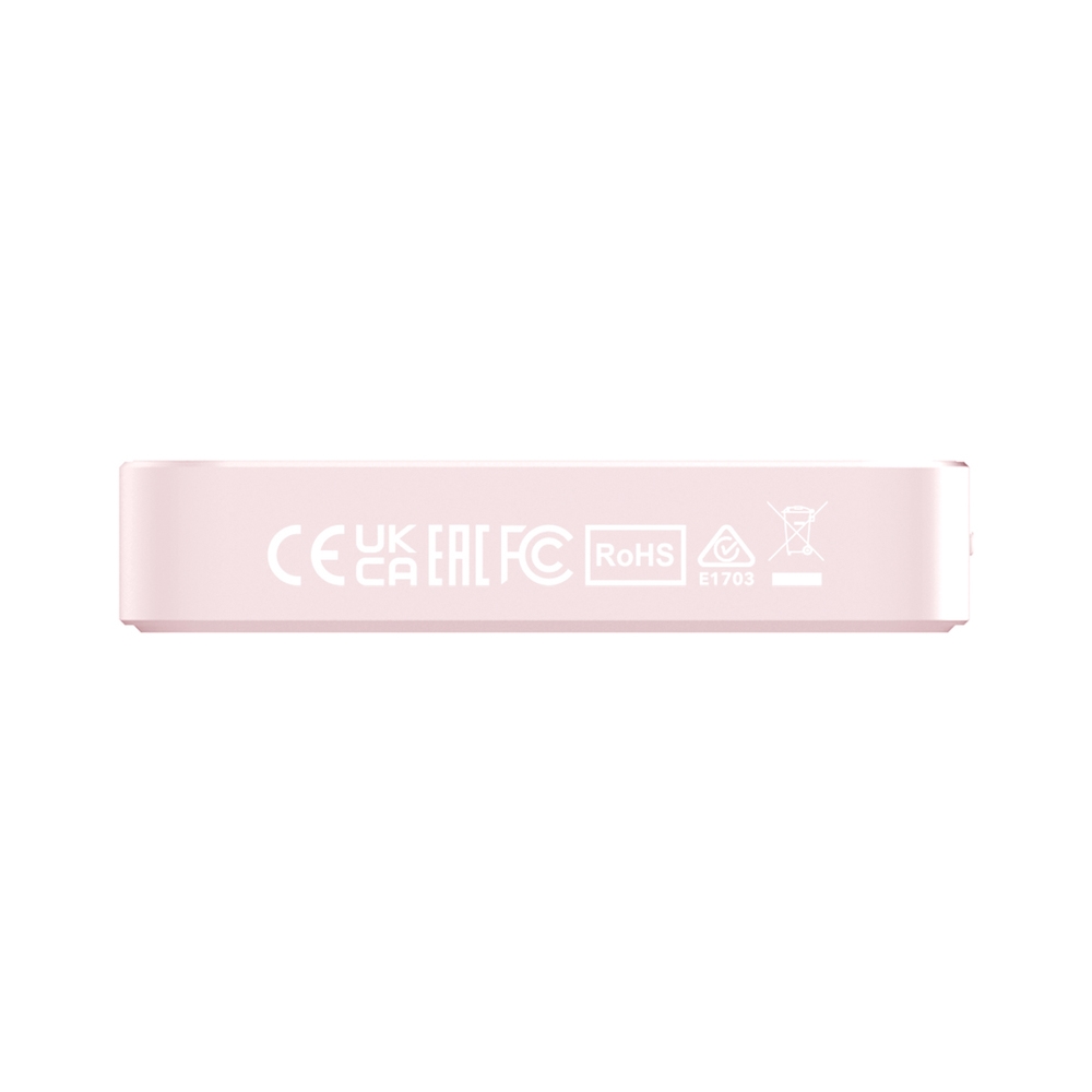 Външна батерия Verbatim Charge n Go Power Bank with Stand Magnetic Wireless 10000mAh Pink