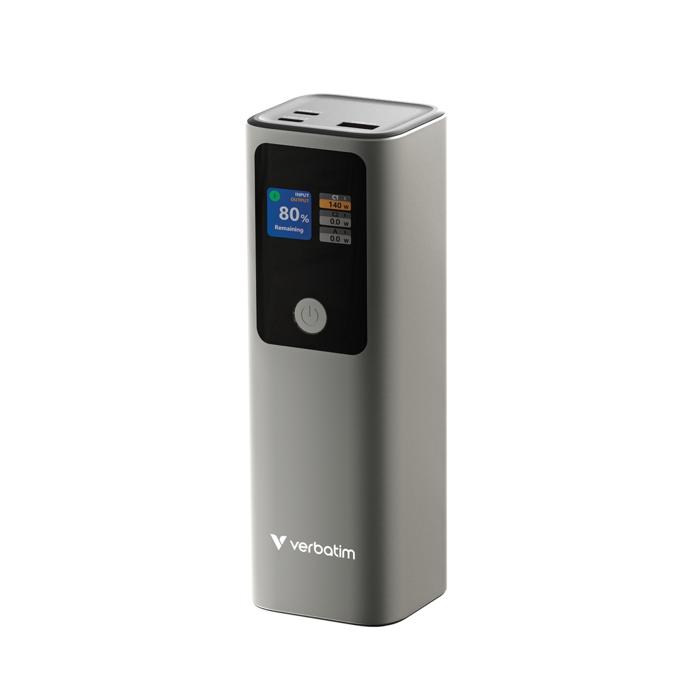 Външна батерия Verbatim Charge ‘n’ Go Power Bank 27000mAh 183W Grey