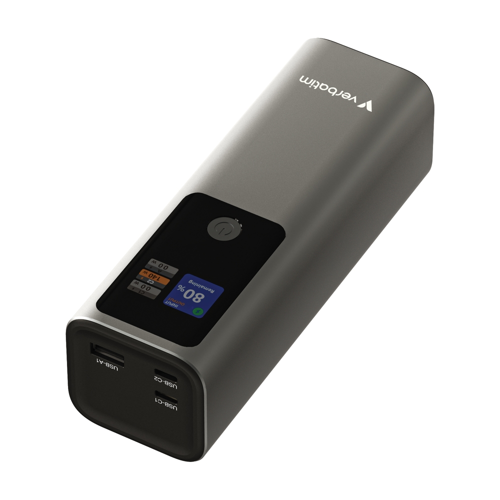 Външна батерия Verbatim Charge ‘n’ Go Power Bank 27000mAh 183W Grey